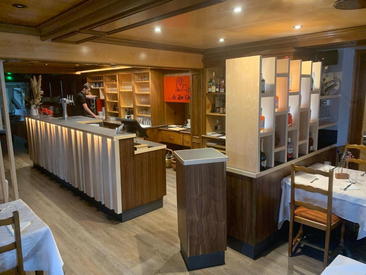 Logis Hotel Restaurant Au Lion Rouge บาร์เทินไฮม์ ภายนอก รูปภาพ