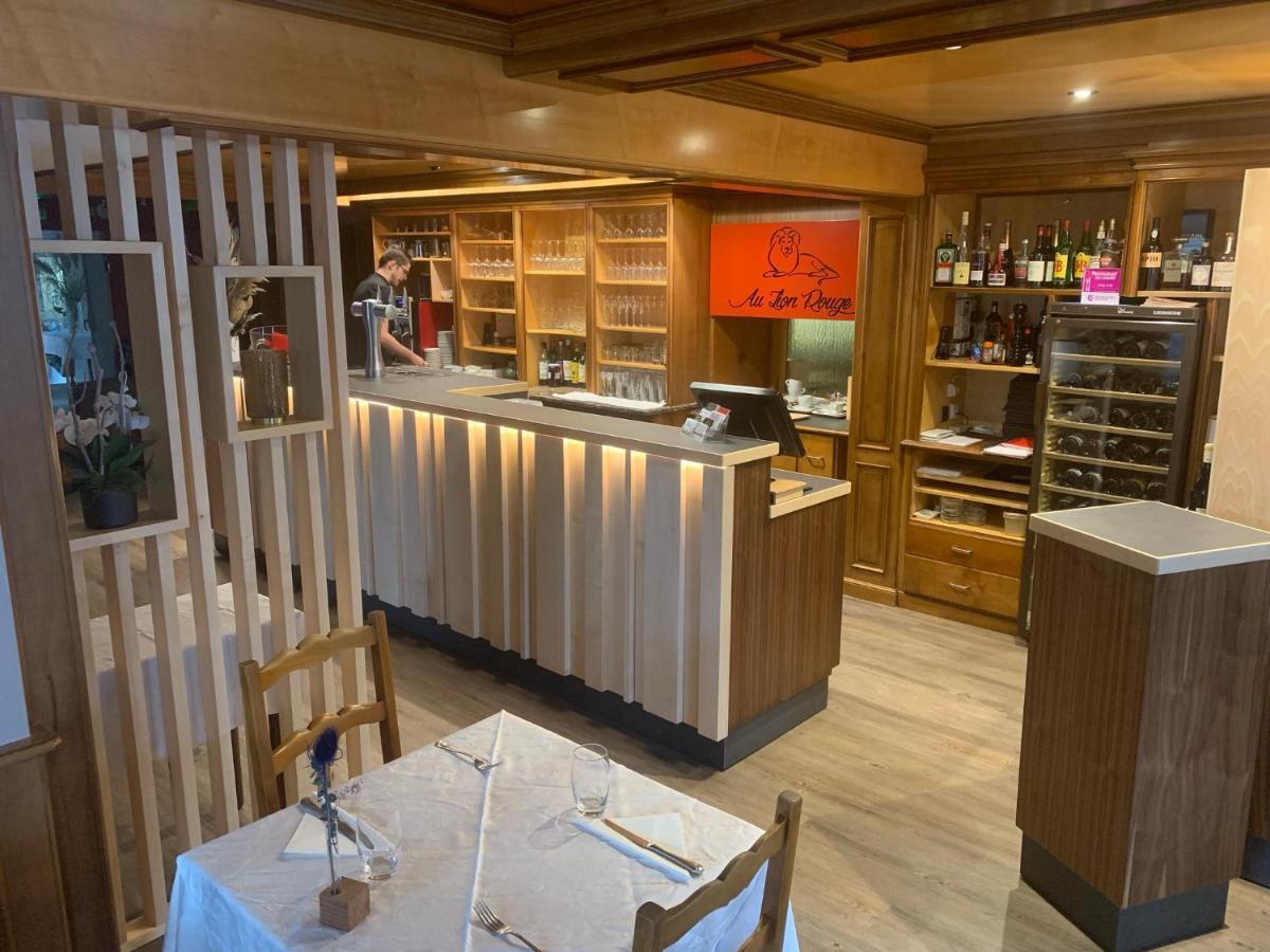 Logis Hotel Restaurant Au Lion Rouge บาร์เทินไฮม์ ภายนอก รูปภาพ