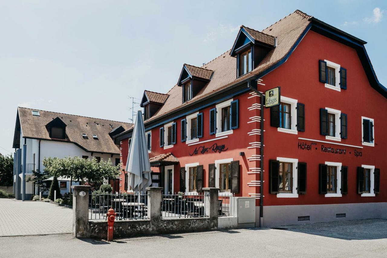 Logis Hotel Restaurant Au Lion Rouge บาร์เทินไฮม์ ภายนอก รูปภาพ